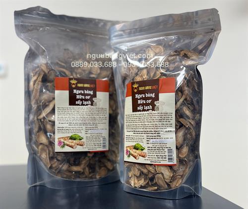 Ngưu bàng khô sấy lạnh Hữu Cơ