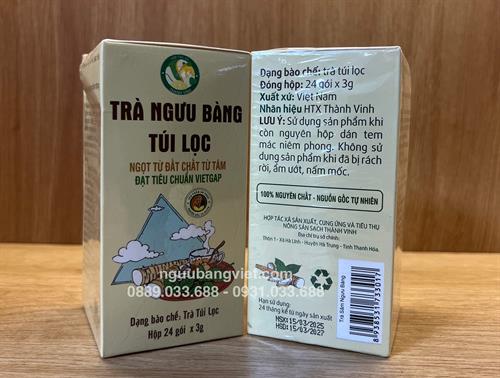 Trà ngưu bàng túi lọc