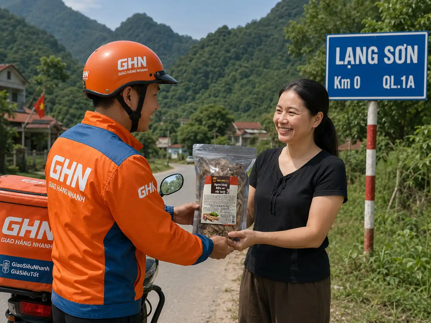Giao hàng ngưu bàng hữu cơ tận nơi tại Lạng Sơn